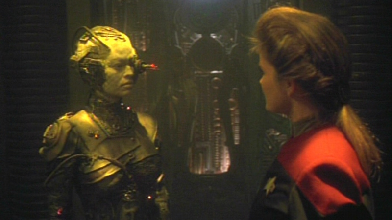 Say hi to Seven of Nine, tertiary adjunct of Unimatrix 01.